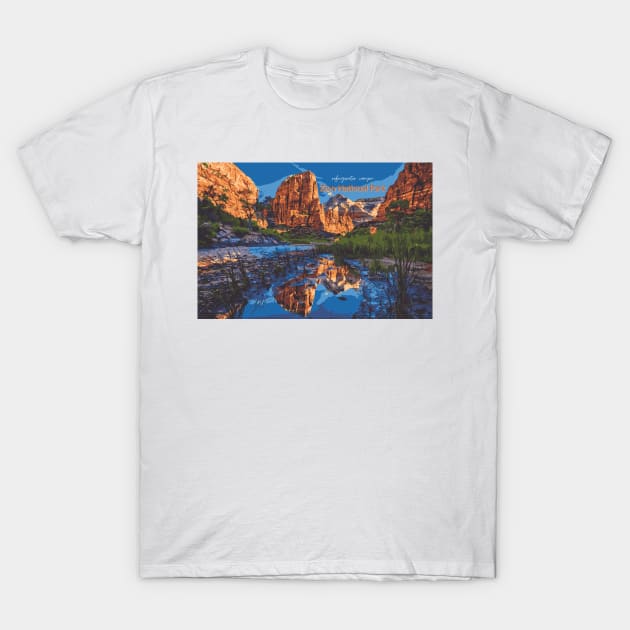 Refrigerator Canyon, Zion National Park T-Shirt by Gestalt Imagery